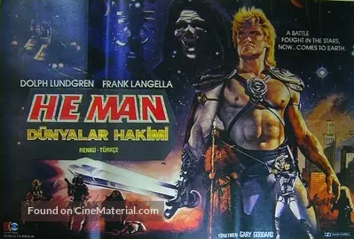 Masters Of The Universe - Turkish Movie Poster