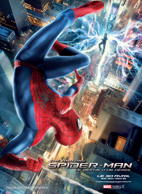 The Amazing Spider-Man 2 - French Movie Poster