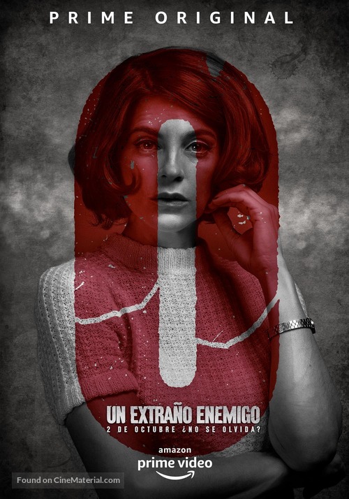 &quot;Un extra&ntilde;o enemigo&quot; - Mexican Movie Poster