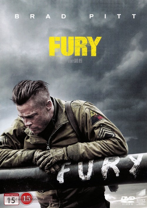 Fury - Danish DVD movie cover
