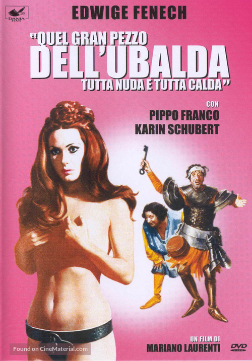 Quel gran pezzo dell&#039;Ubalda tutta nuda e tutta calda - Italian DVD movie cover
