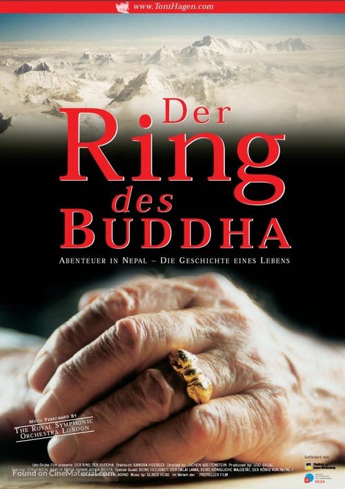 The Ring of the Buddha - German Movie Poster