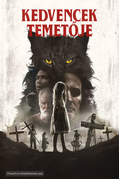 Pet Sematary - Hungarian Movie Cover