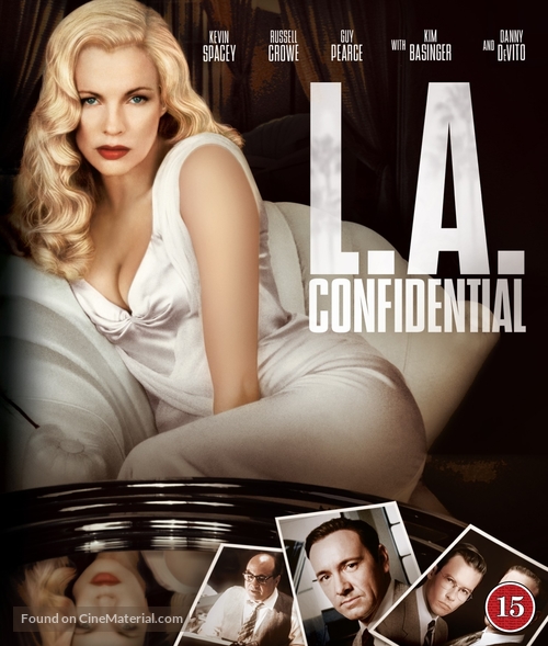 L.A. Confidential - Danish Movie Cover