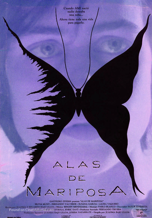 Alas de mariposa - Spanish Movie Poster