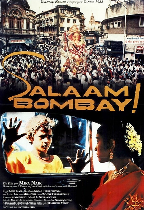 Salaam Bombay! - German Movie Poster