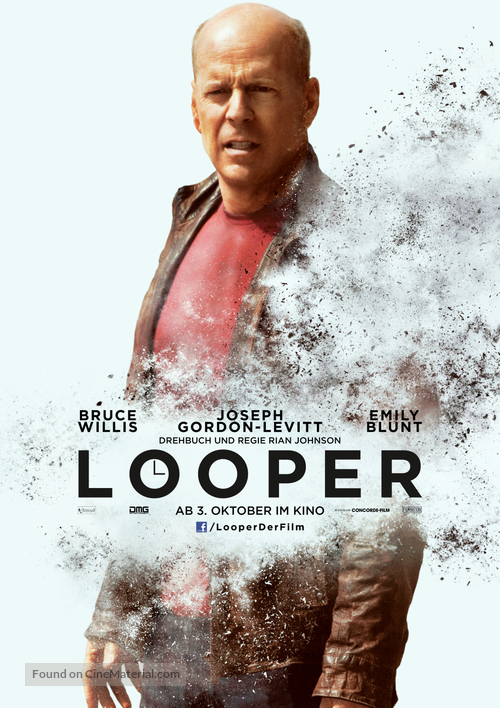 Looper - German Movie Poster