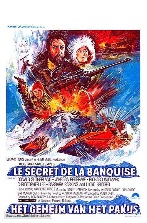 Bear Island - Belgian Movie Poster