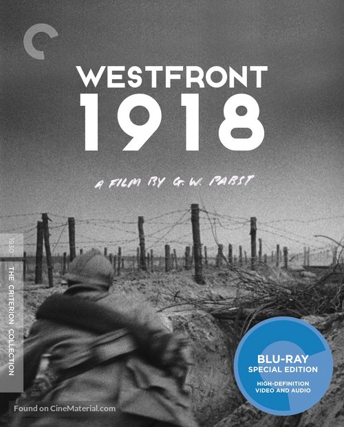 Westfront 1918: Vier von der Infanterie - Blu-Ray movie cover