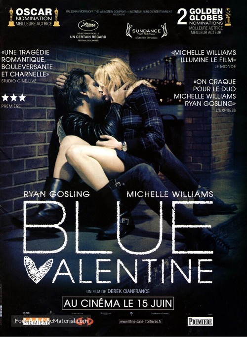 Blue Valentine - French Movie Poster