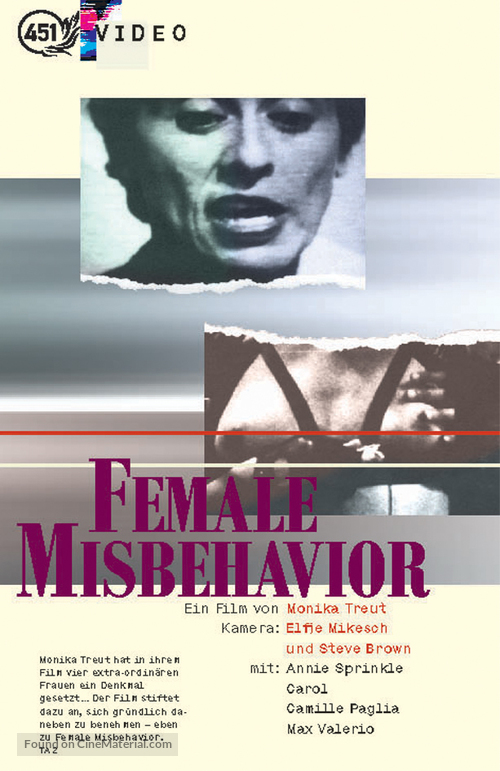 Female Misbehavior - German poster