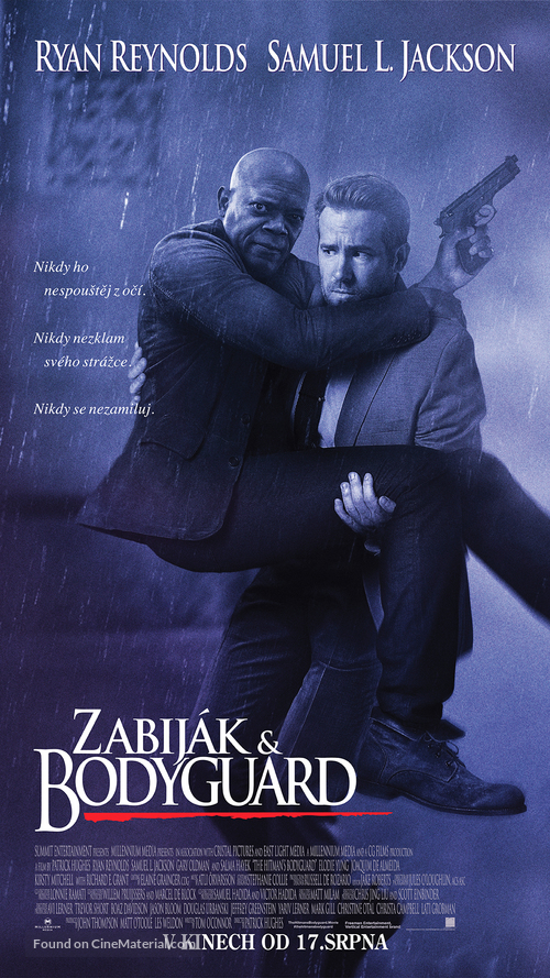 The Hitman&#039;s Bodyguard - Czech Movie Poster