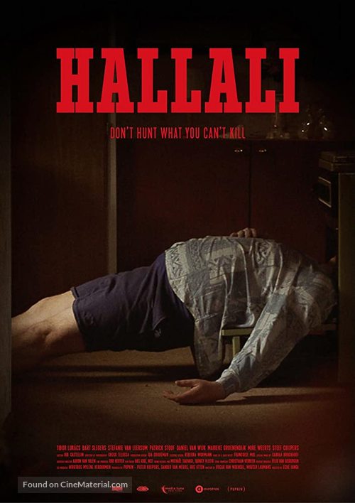 Hallali - Dutch Movie Poster