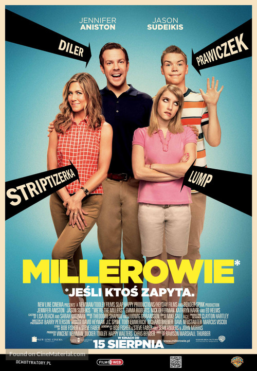 We&#039;re the Millers - Polish Movie Poster