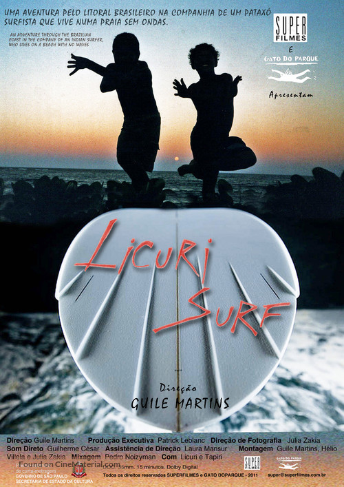 Licuri surf - Brazilian Movie Poster