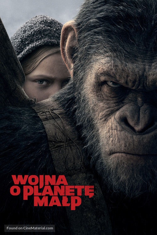 War for the Planet of the Apes - Polish Movie Cover