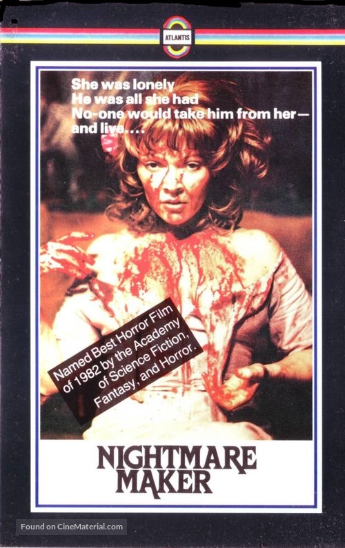 Night Warning - British VHS movie cover