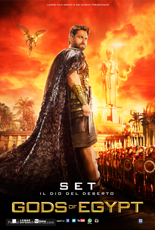 Gods of Egypt - Italian Movie Poster