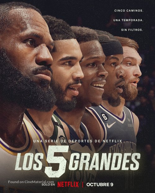 &quot;Starting 5&quot; - Mexican Movie Poster