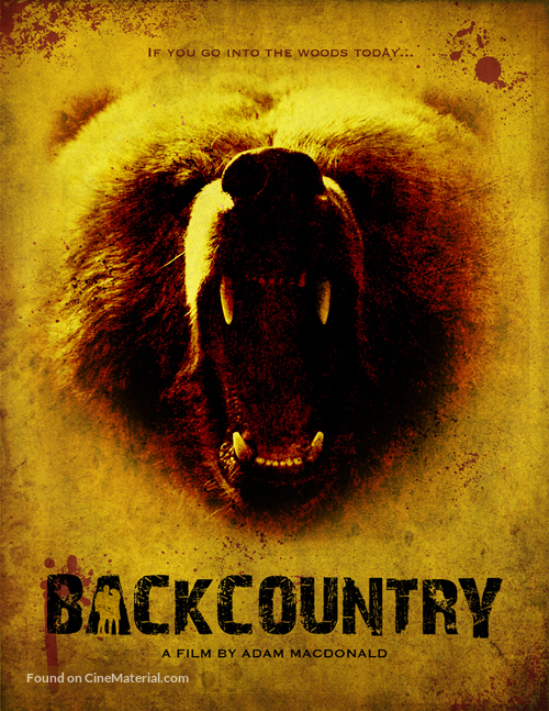 Backcountry - Canadian Movie Poster
