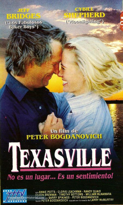 Texasville - Argentinian VHS movie cover