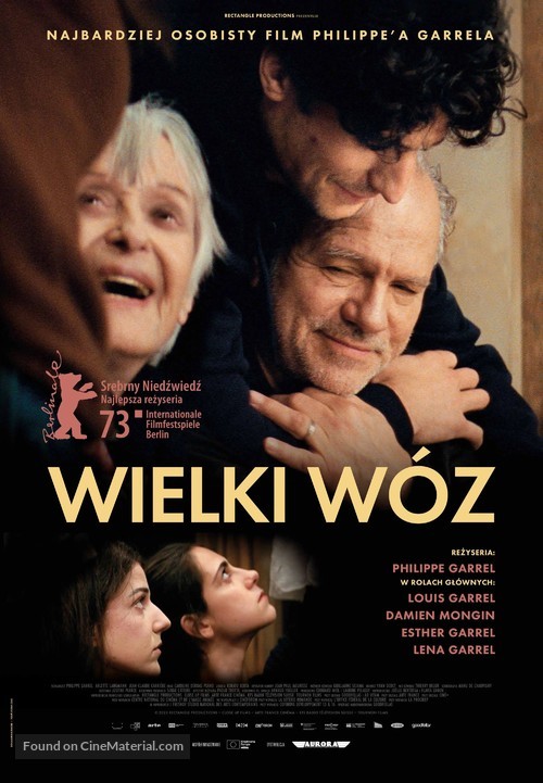 Le grand chariot - Polish Movie Poster