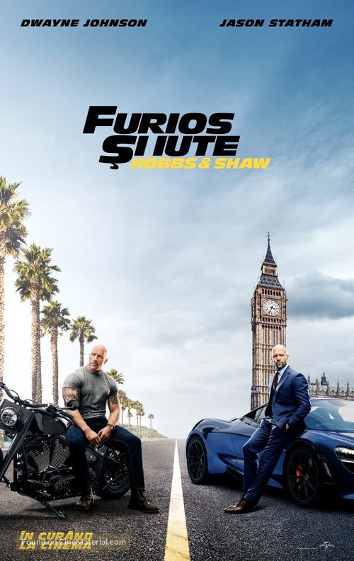 Fast &amp; Furious Presents: Hobbs &amp; Shaw - Romanian Movie Poster