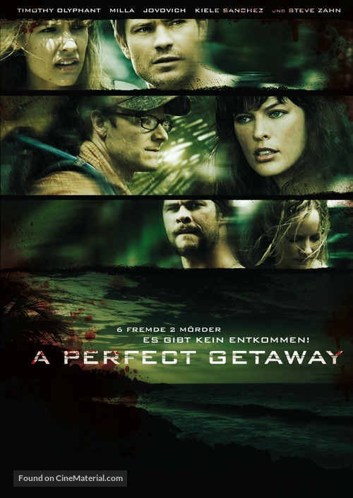 A Perfect Getaway - German Movie Poster
