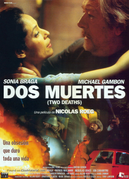 Two Deaths - Spanish Movie Poster