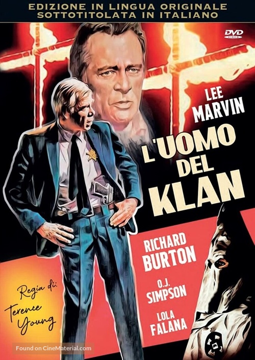 The Klansman - Italian DVD movie cover