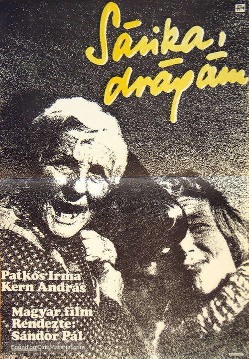 S&aacute;rika, dr&aacute;g&aacute;m - Hungarian Movie Poster