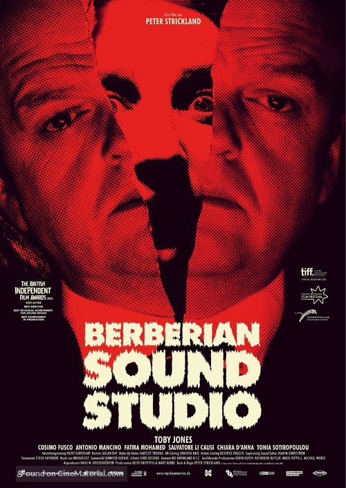 Berberian Sound Studio - German Movie Poster