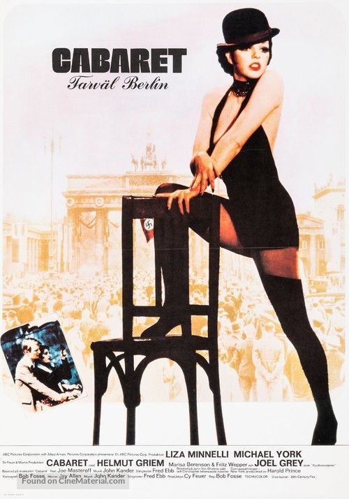 Cabaret - Swedish Movie Poster