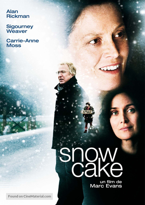 Snow Cake - French DVD movie cover