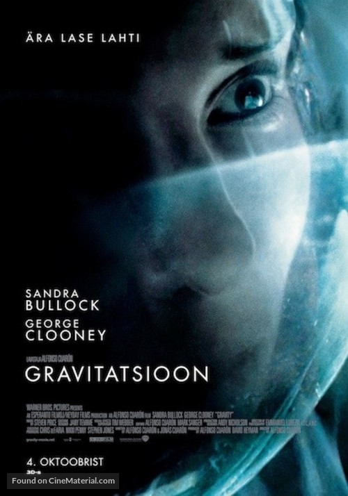 Gravity - Estonian Movie Poster