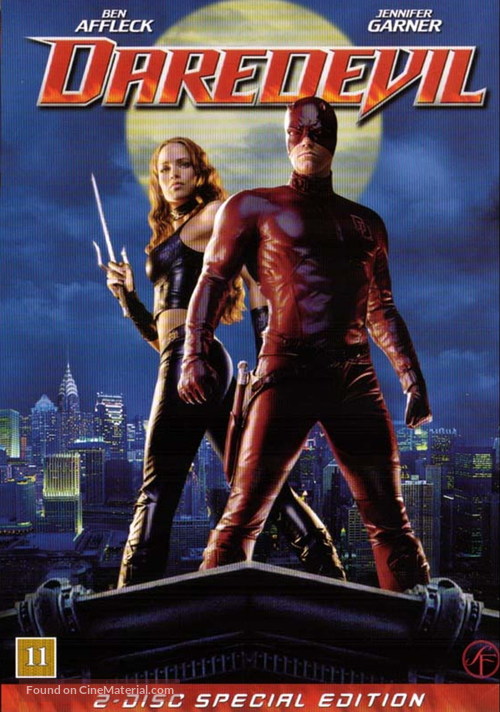 Daredevil - Danish Movie Cover