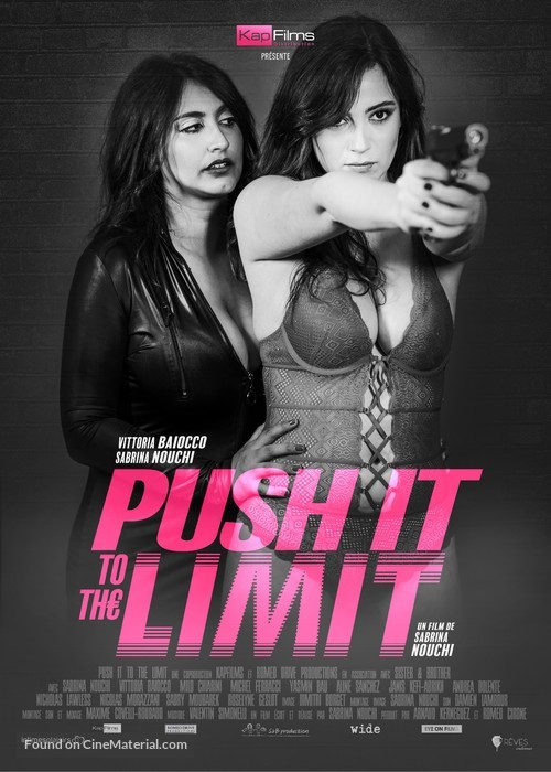 Push it to the limit - French Movie Poster