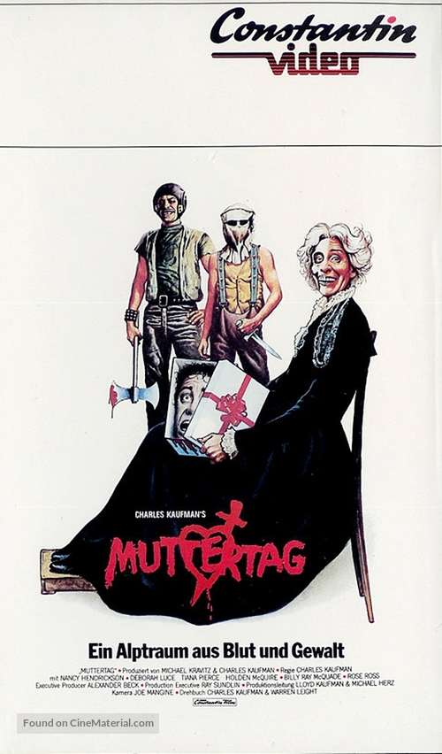 Mother&#039;s Day - German VHS movie cover