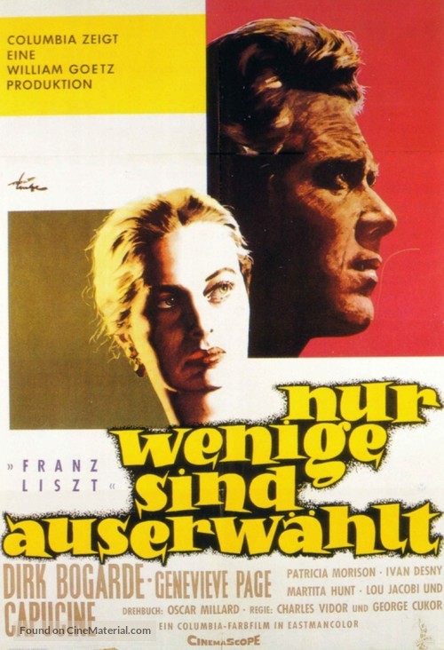 Song Without End - German Movie Poster