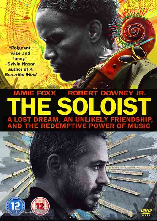 The Soloist - British DVD movie cover