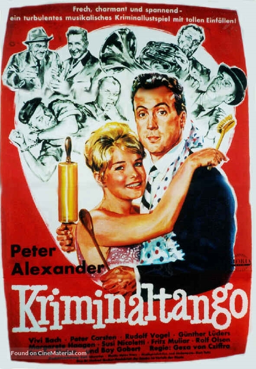 Kriminaltango - German Movie Poster