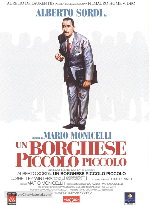 Un borghese piccolo piccolo - Italian VHS movie cover