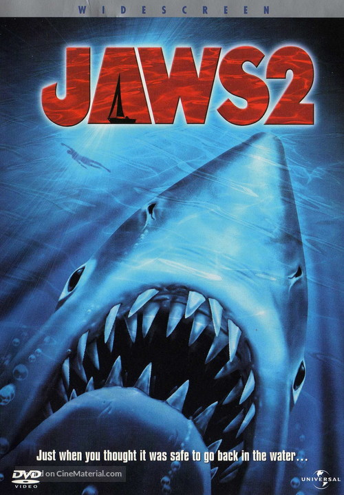 Jaws 2 - DVD movie cover