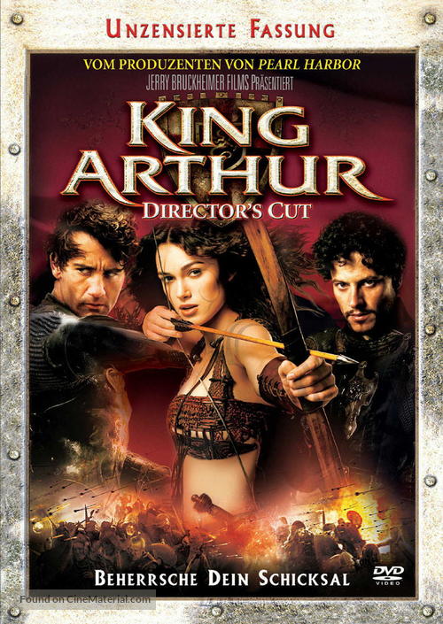 King Arthur - German DVD movie cover