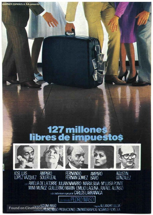 127 millones libres de impuestos - Spanish Movie Poster