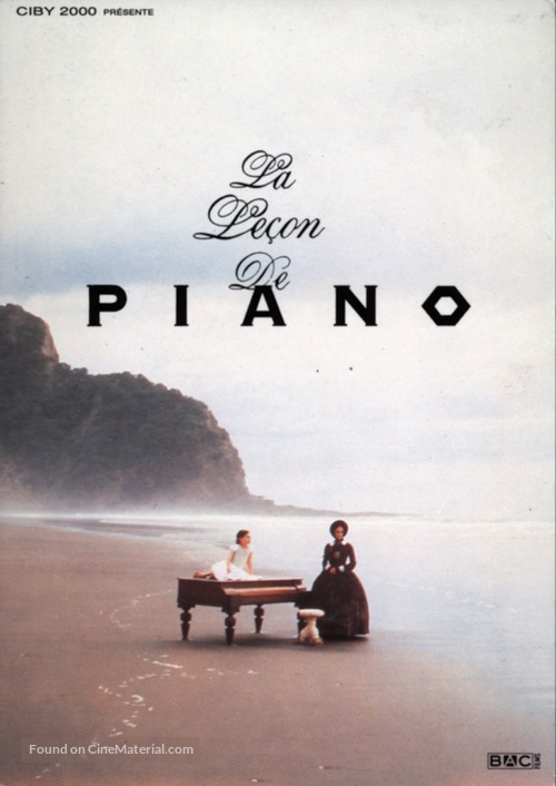 The Piano - French Movie Poster