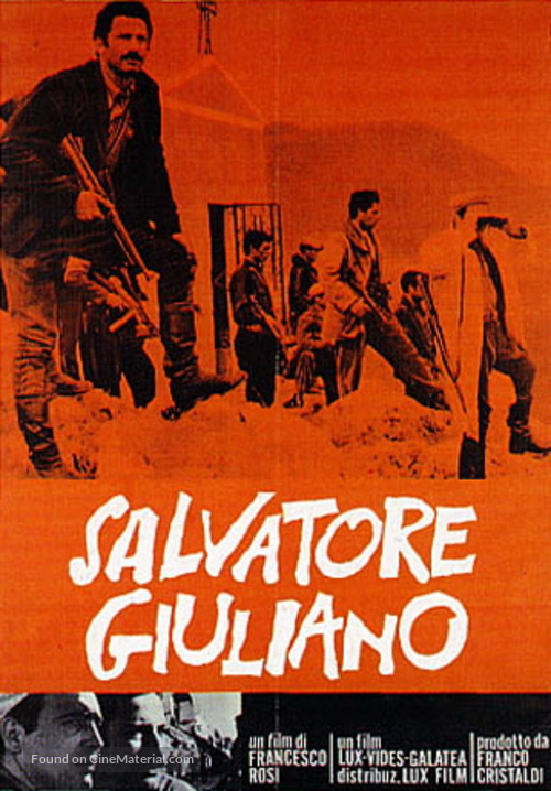 Salvatore Giuliano - Italian Movie Poster