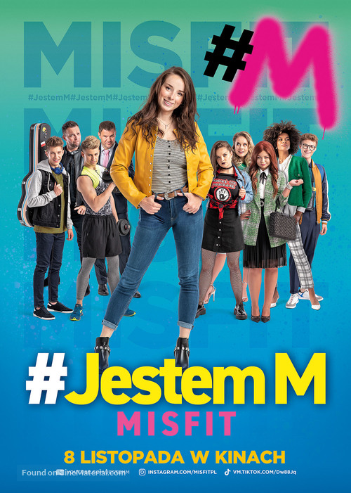 #Jestem M. Misfit - Polish Movie Poster