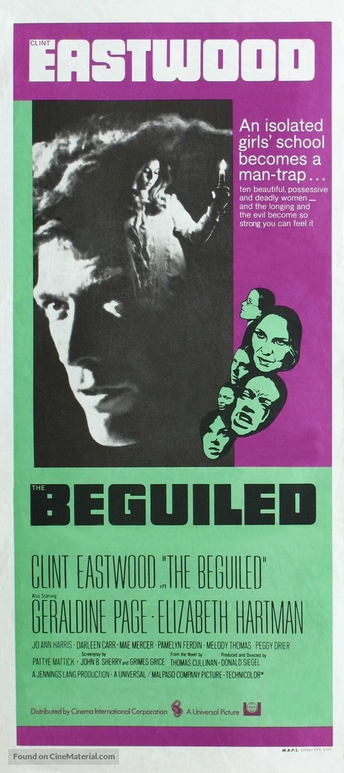 The Beguiled - Australian Movie Poster
