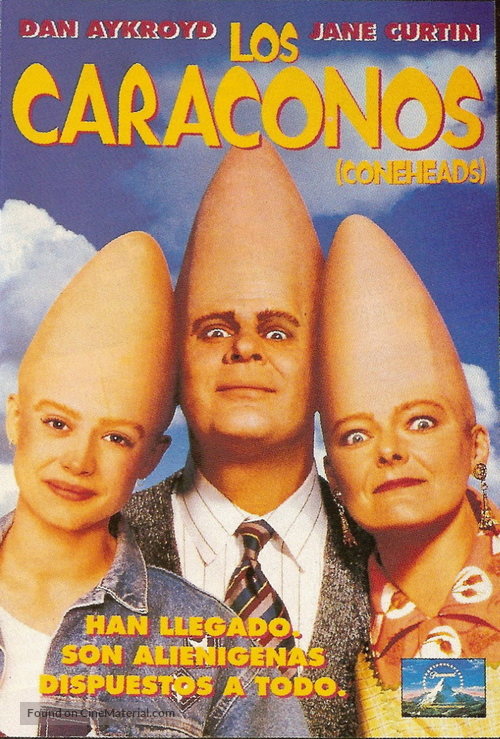 Coneheads - Spanish Video release movie poster